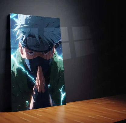 Anime Metal Poster | Kakashi Hatake – Naruto Metal Poster 02 - TURTLEWINGS