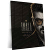 Thala Ajith Kumar Metal Poster | Premium Tamil Cinema Wall Art | Iconic Ajith Kumar Metal Print