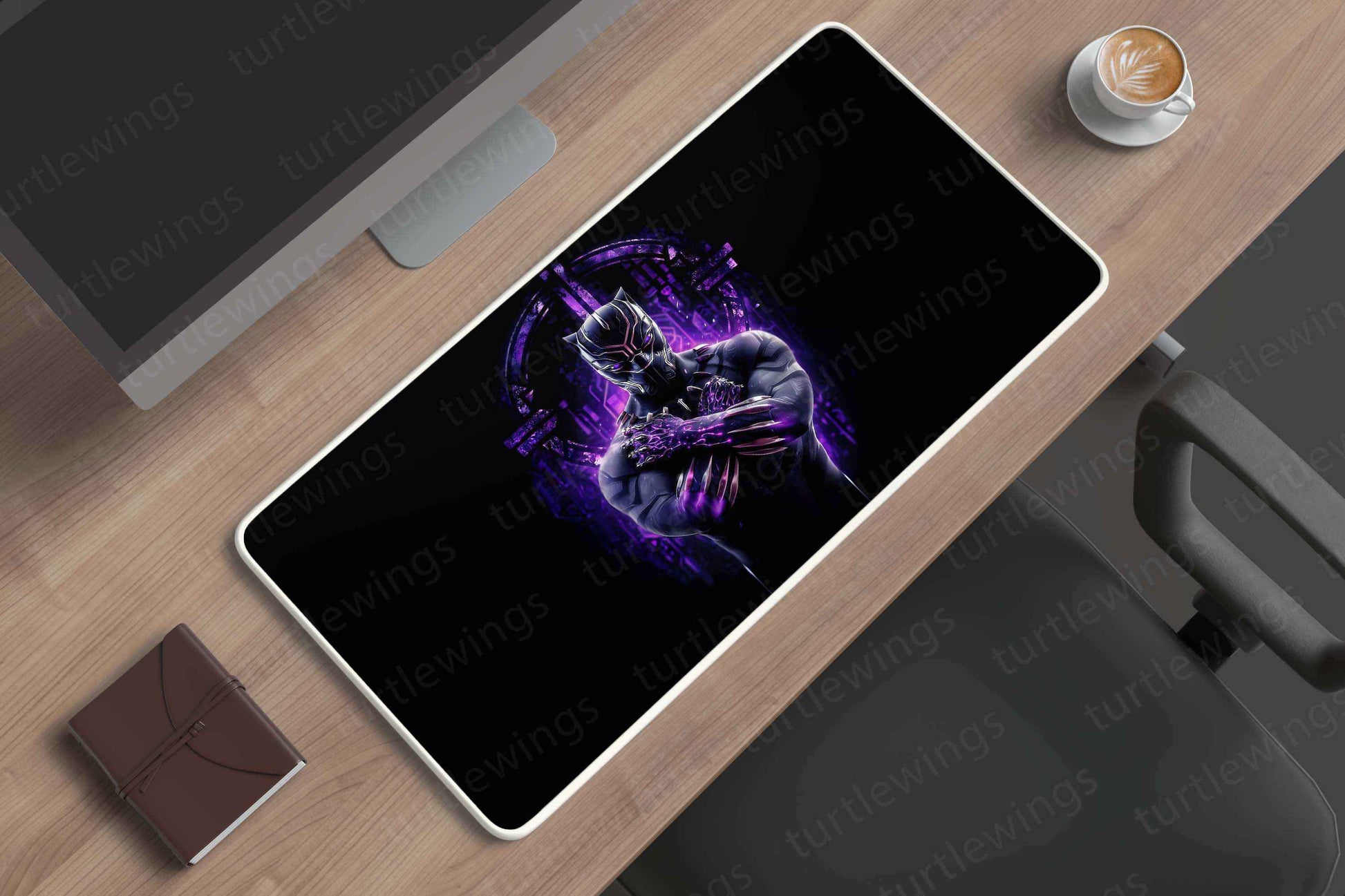 The Legend Black Panther Deskmat - TURTLEWINGS