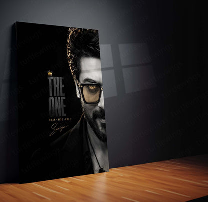 The One Suriya Metal Poster | Premium Tamil Superstar Wall Art