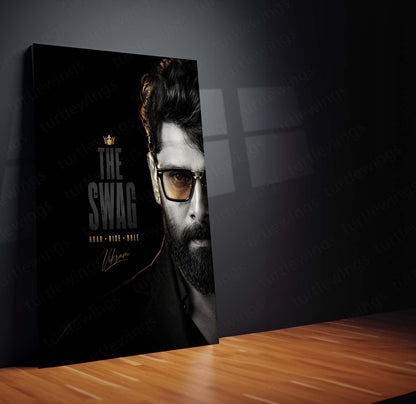 The Swag Vikram Metal Poster | Premium Tamil Superstar Wall Art