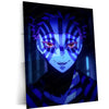 Akaza Metal Frame – Demon Slayer Upper Moon Poster | Intense Villain Wall Art | Stylish Anime Decor for Otaku Collectors