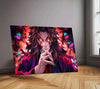 Anime Metal Poster | Kokushibo Metal Poster | Demon Slayer Upper Moon Wall Art | Dark Anime Villain Decor