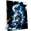 Vegeta Metal Poster – dbz Warrior | Saiyan Prince Wall Art |2
