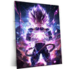 Vegeta Metal Poster – dbz Warrior | Saiyan Prince Wall Art |3