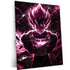 Vegeta Metal Poster – dbz Warrior | Saiyan Prince Wall Art 4 - TURTLEWINGS 