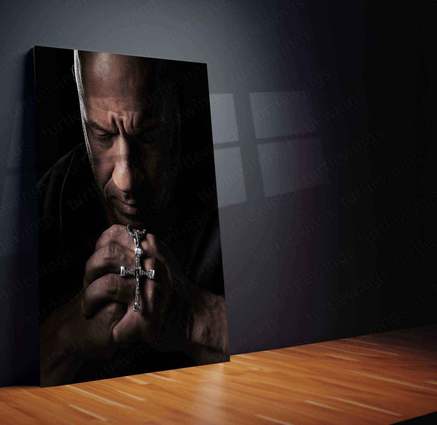 Vin Diesel Metal Poster – Fast & Furious Star | Iconic Action Hero Wall Art - TURTLEWINGS