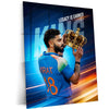 Cricket Metal Poster | Virat Kohli Metal Poster – Iconic Cricket Legend Wall Art 04