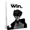 Anime Metal Poster | Sung Jin-Woo – Born To Win Metal Poster Solo Leveling Inspired Wall Art | Victory Mindset Anime Metal Frame