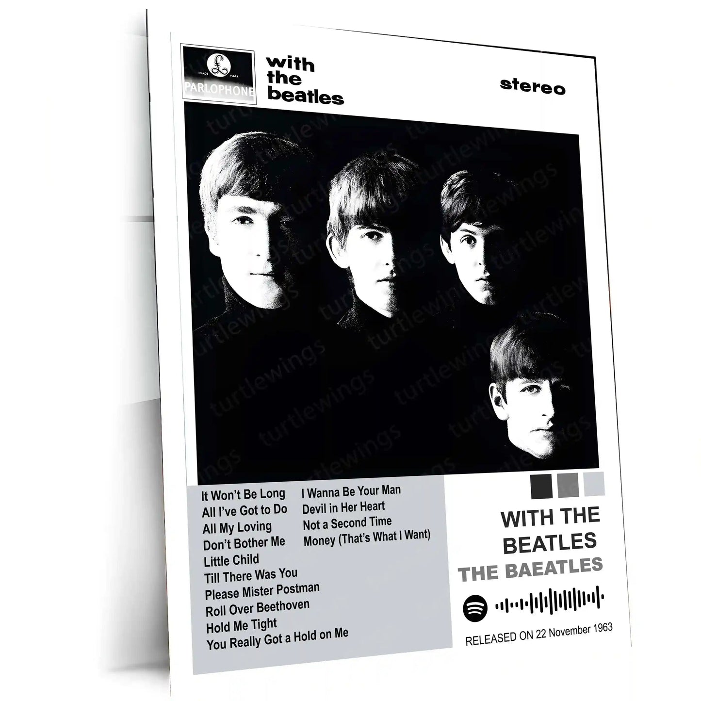 The Beatles Complete Collection | Set of 10 | Set of 8 | Set of 4 | Album Posters Metal Frames British Invasion. Timeless Classics. Music That Changed the World. - TURTLEWINGS