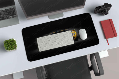 Yellow Ford GT 2005 MS Deskmat - TURTLEWINGS