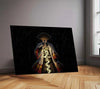 Anime Metal Poster | Zenitsu – Thunder Breathing | Demon Slayer Metal Frame | Anime Lightning Wall Art