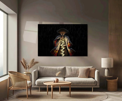 Anime Metal Poster | Zenitsu – Thunder Breathing | Demon Slayer Metal Frame | Anime Lightning Wall Art - TURTLEWINGS