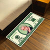 Roronoa Zoro Money Note Flat Rug | One Piece Anime Dollar Bill Inspired Bedroom Flat Rug for Gaming Room & Otaku Decor