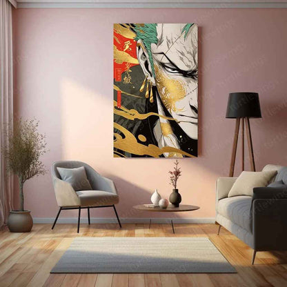 Roronoa Zoro One Piece Metal Poster 5 - TURTLEWINGS